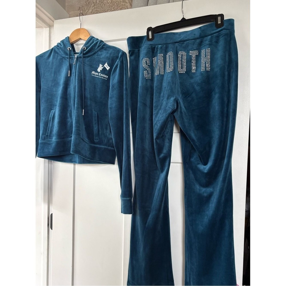 JUICY COUTURE Rare Y2K x KRAFT‎ REAL MAYO
'VELVETY' Athleisure Tracksuit S Large